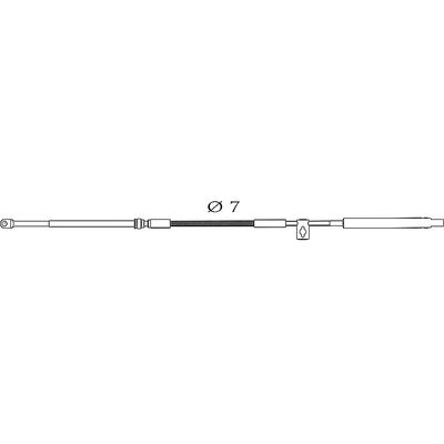Ultraflex Kontrollkabel C36