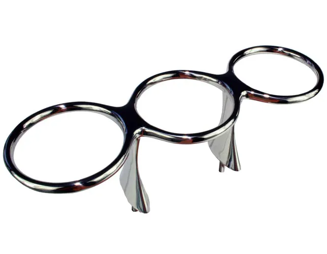 Hovedbilde Glass/Flaske koppholder 316, Trippel boltmontert
