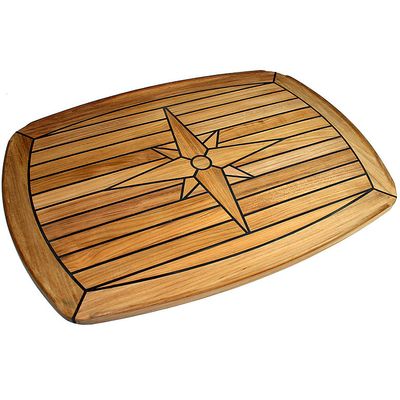 Bordplate Nautic Star elipse 58 x 93 cm