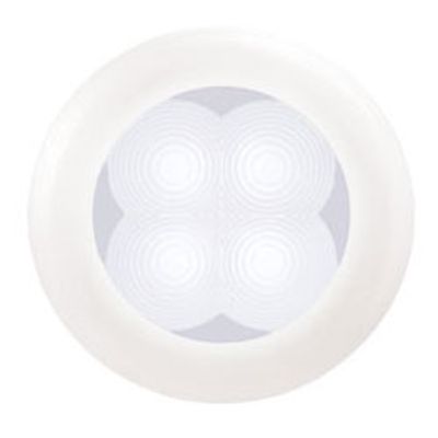 Slimline LED Hella hvit, hvit lys
