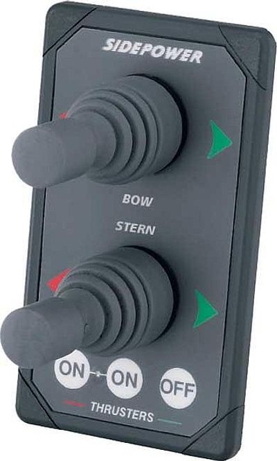 Hovedbilde Sleipner Joystickpanel 12/24 V dobbel