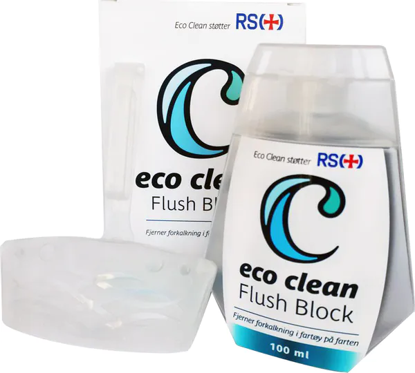 Hovedbilde Eco Clean WC blokk -kit m/refill