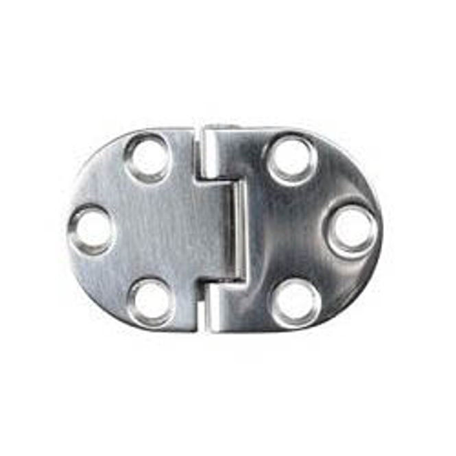 Hovedbilde Hengsle polert 48 x 30 mm Reversert