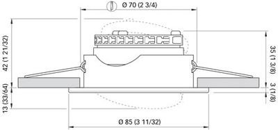 Quick NIKI DL85 LED Downlight 4W