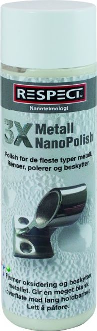 Hovedbilde 3X Nano Metall 250ml - Respect