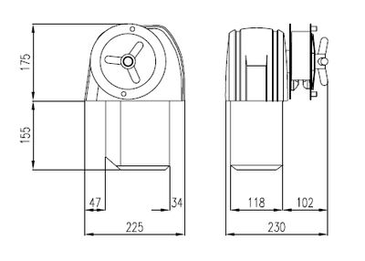 ILAS Ankervinsj Captain M 1000 Watt
