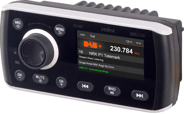 Hovedbilde  VELEX Marine Stereo DAB+