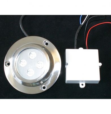 LED Undervannslys blå 8-30v 4x3W
