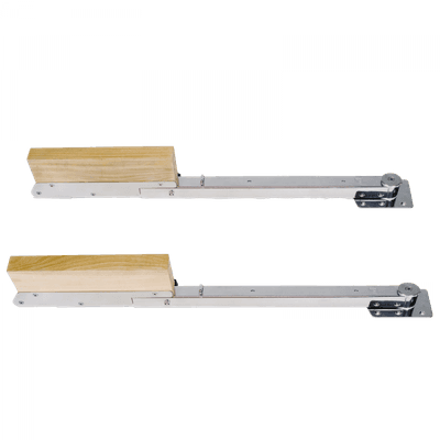 Teleskopisk plattformdavit