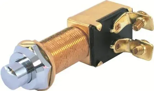 Hovedbilde  Hornknapp Forkrommet