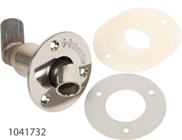 Hovedbilde Webasto Eksosgjennomføring rustfri 24mm vinkel