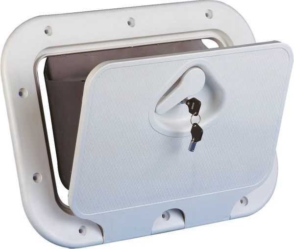 Hovedbilde ASA hanskerom 375 x 275 mm med lås