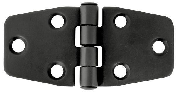 Hovedbilde 1852 Hengsel 37 x 76 mm syrefast sort