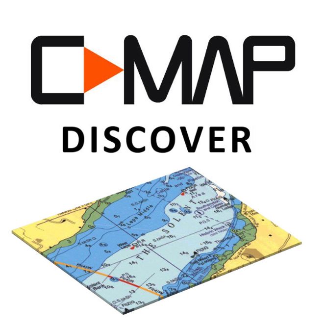 Hovedbilde C-Map Discover elektronisk kartbrikke