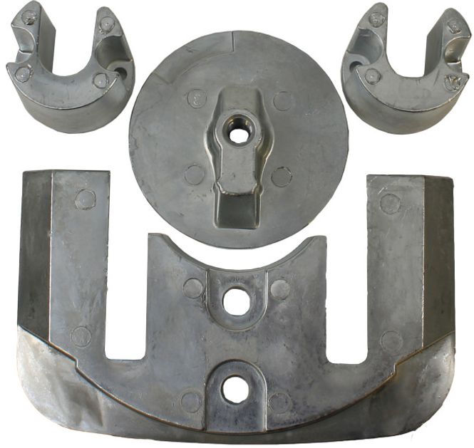 Hovedbilde Anodesett Mercruiser Bravo II-III