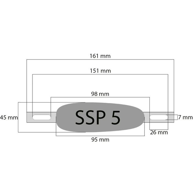 Hovedbilde Sinkanode 0,5 kg