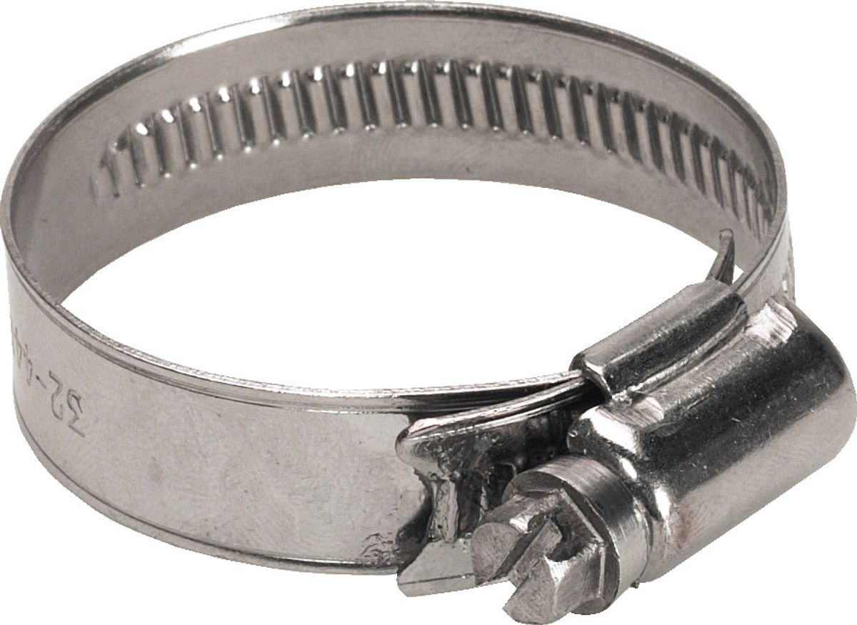Slangeklemme syrefast 12-22mm