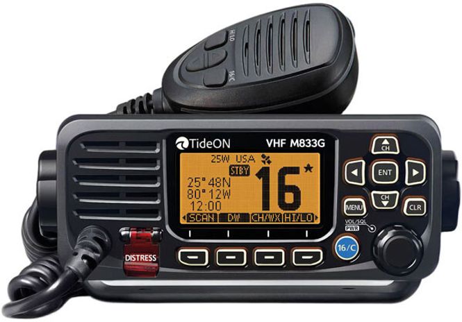 Hovedbilde TideON M833G stasjonær VHF med GPS/DSC