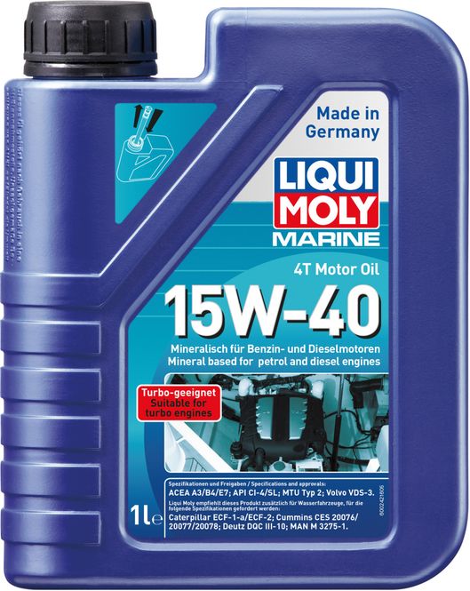 Hovedbilde Marine 4T Motorolje 15W-40 - Liqui Moly