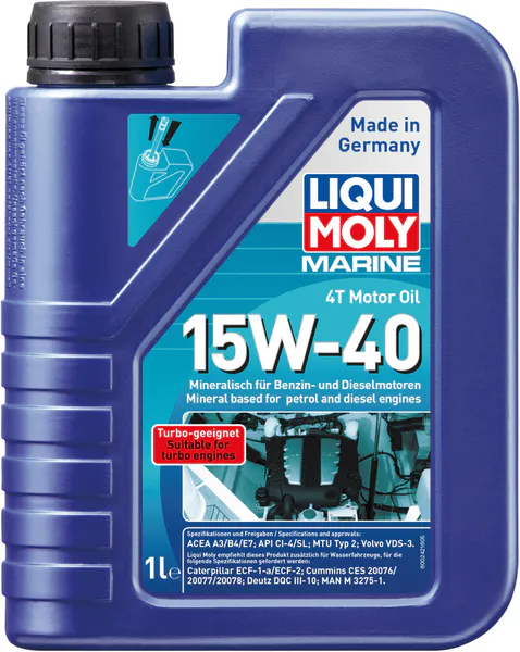 Hovedbilde Marine 4T Motorolje 15W-40 - Liqui Moly