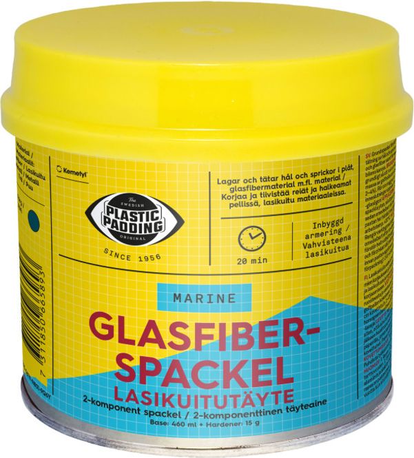 Hovedbilde Plastic Padding Glassfibersparkel 460 ml