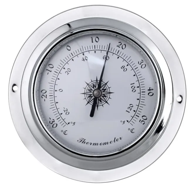 Hovedbilde Termometer Sølv 95mm