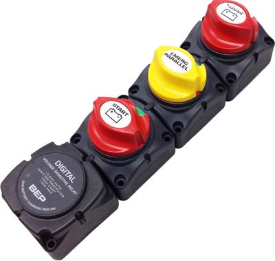 Batteriladekontroll BEP komplett, vertikal