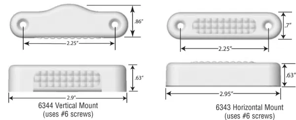 Hovedbilde Attwood Spot/Undervannslys 3'' SS Hvit Horisontal