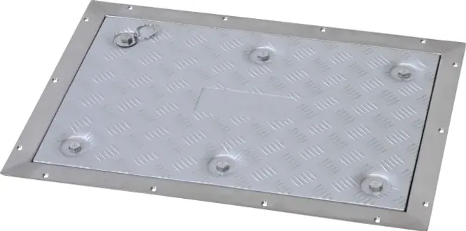 Hovedbilde Aluminiumsluker firkantet 