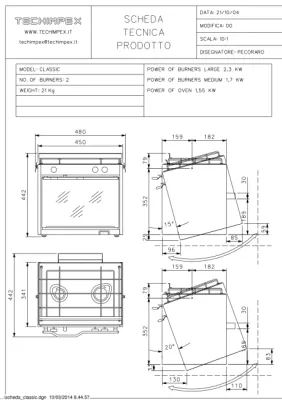 Techimpex XL Compact 2-bluss