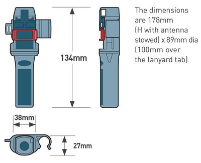 Ocean Signal rescueME MOB2 mann-over-bord-lokalisator