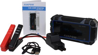   Avapow Jump Starter A9 12V 1500 A 8000 mAh