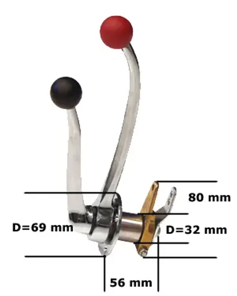 Seaworld Kontrollboks 2-Spak Sidemontert