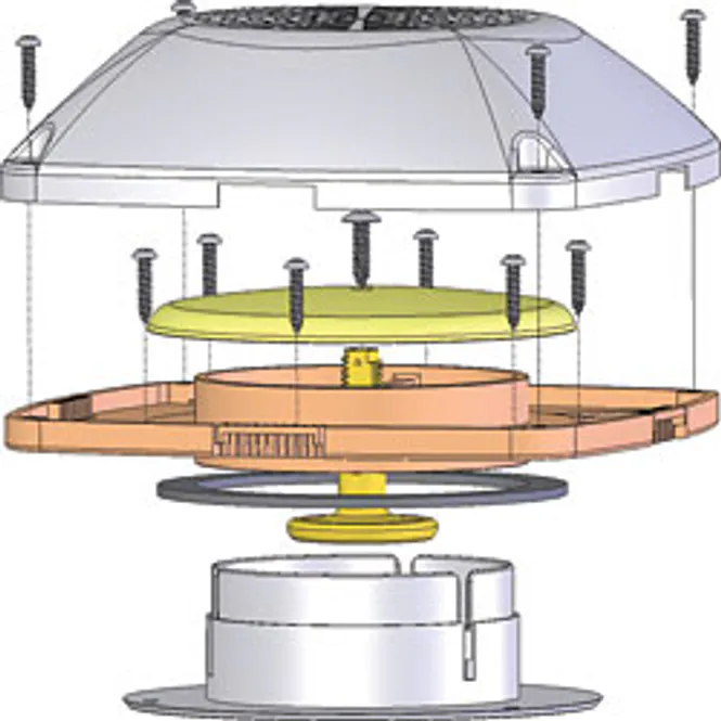 Hovedbilde Ventilator, firkantet